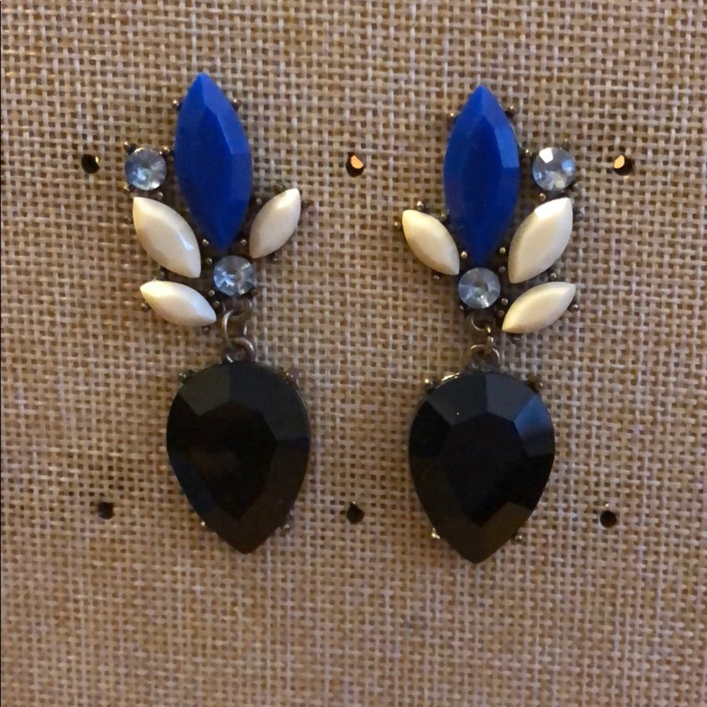 J Crew drop earrings for pierced ears